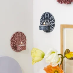 Pipanella Wall Votive Scales, dusty rose