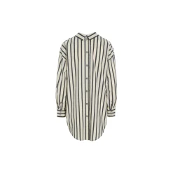 Pirate stripe skjorte med lukning i ryg, pirate stripe