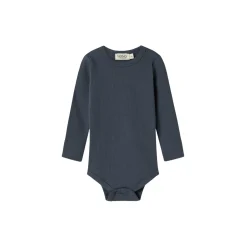 Plain Body LS bodystocking, blue