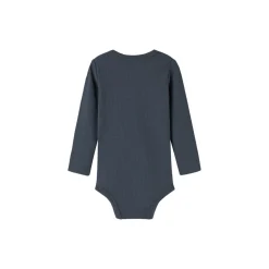 Plain Body LS bodystocking, blue