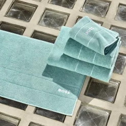 Plain håndklæde, aruba blue