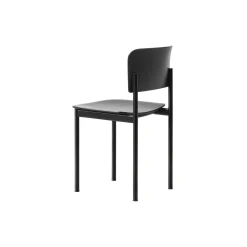 Plan Chair, black lacquered ash/black