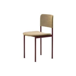 Plan Chair Fully Upholstered, bordeaux/Steelcut Quartet 554
