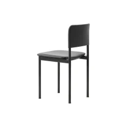 Plan Chair Fully Upholstered, black/Omni 301