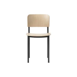 Plan Chair, lacquered oak/black