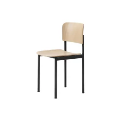 Plan Chair, lacquered oak/black