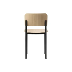 Plan Chair, lacquered oak/black