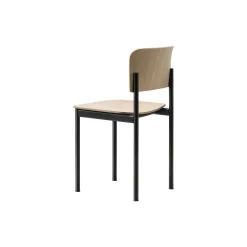 Plan Chair, lacquered oak/black