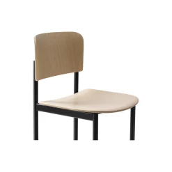 Plan Chair, lacquered oak/black