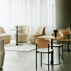 Plan Chair, lacquered oak/black