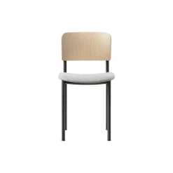 Plan Chair Seat Upholstered, lacquered oak/Re-wool 128