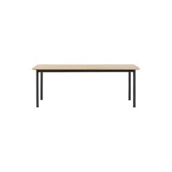 Plan Table, light oiled oak/black