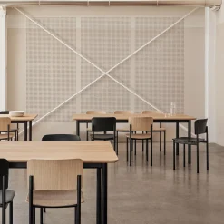 Plan Table, light oiled oak/black