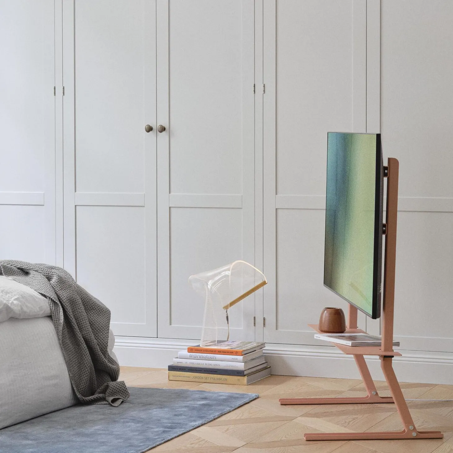 Plate Shelf, dusty rose
