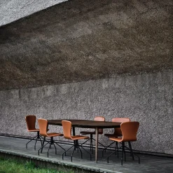 PLAY Armchair Swing spisebordsstol, cognac