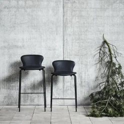 PLAY Chair Low Back Bar stol, sort