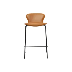 PLAY Chair Low Back Counter stol, cognac