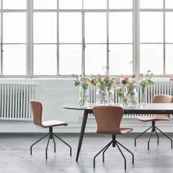 PLAY Chair Swing spisebordsstol, cognac