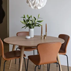 PLAY Chair Tube spisebordsstol, cognac