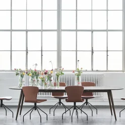 PLAYdinner Lamé spisebord med udtræk, røget eg