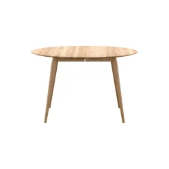 PLAYdinner Round Ø120 spisebord med udtræk, naturolieret eg