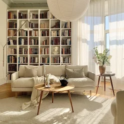 PLAYround Ø60 sofabord, naturolieret eg