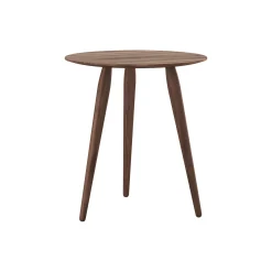 PLAYround Ø45 sofabord, naturolieret valnød