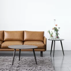 PLAYround Ø45 sofabord, røget eg