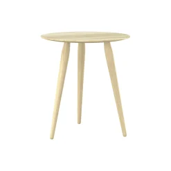 PLAYround Ø45 sofabord, sæbebehandlet eg