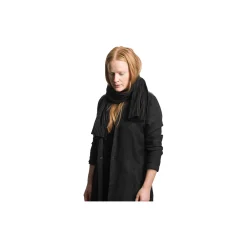 Pleece Short Scarf, black