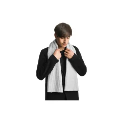 Pleece Short Scarf, light grey