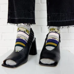 POETRY strømper, grey melange