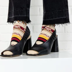 POETRY strømper, sand melange