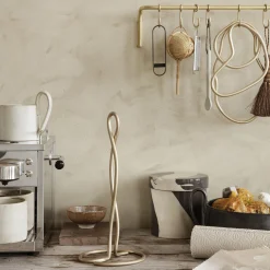 Pond bordskåner, messing