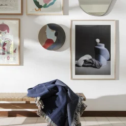 Pond Mirror Small, brass