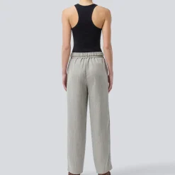 Popemd pants, herringbone speckle