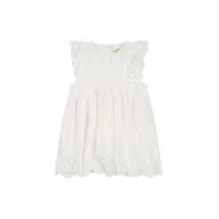 Posey Dress, optic white