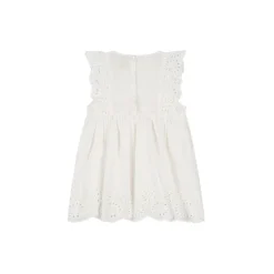 Posey Dress, optic white