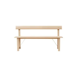 Position Bench 155, white oiled oak
