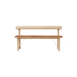 Position Bench 155, white oiled oak