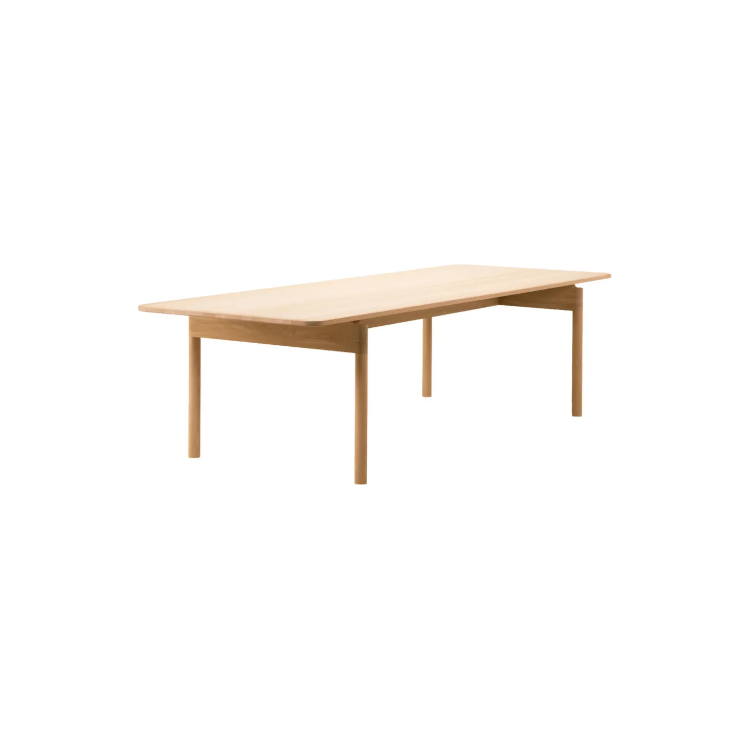 Post Table spisebord 270 cm, light oiled oak