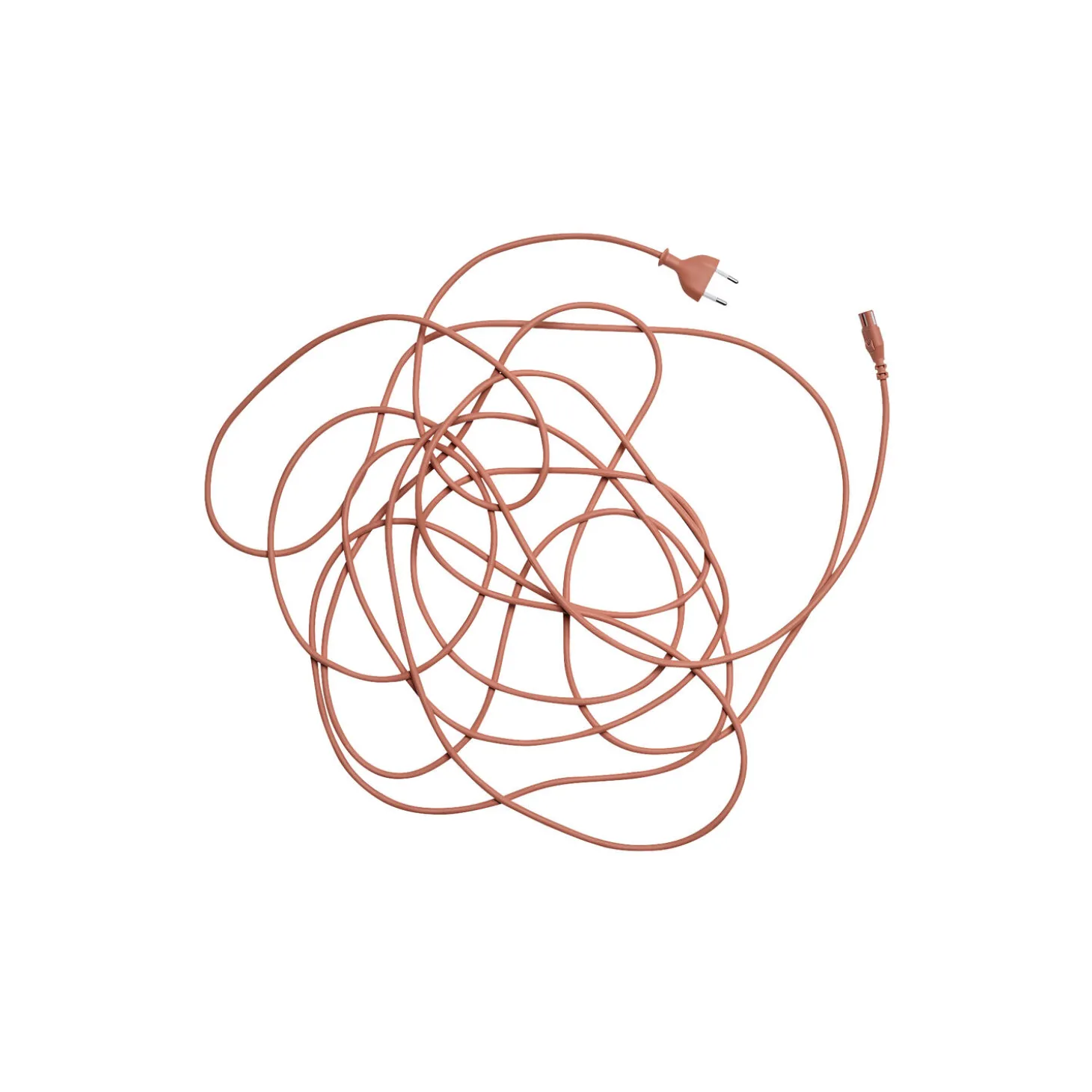 Power Cable 7,5 meters, dusty rose