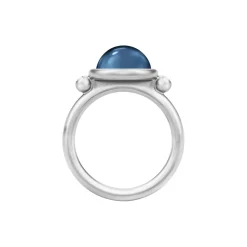 Prime Ring, silver/sapphire blue