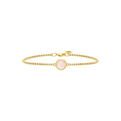 Primini Armbånd, gold/milky rose