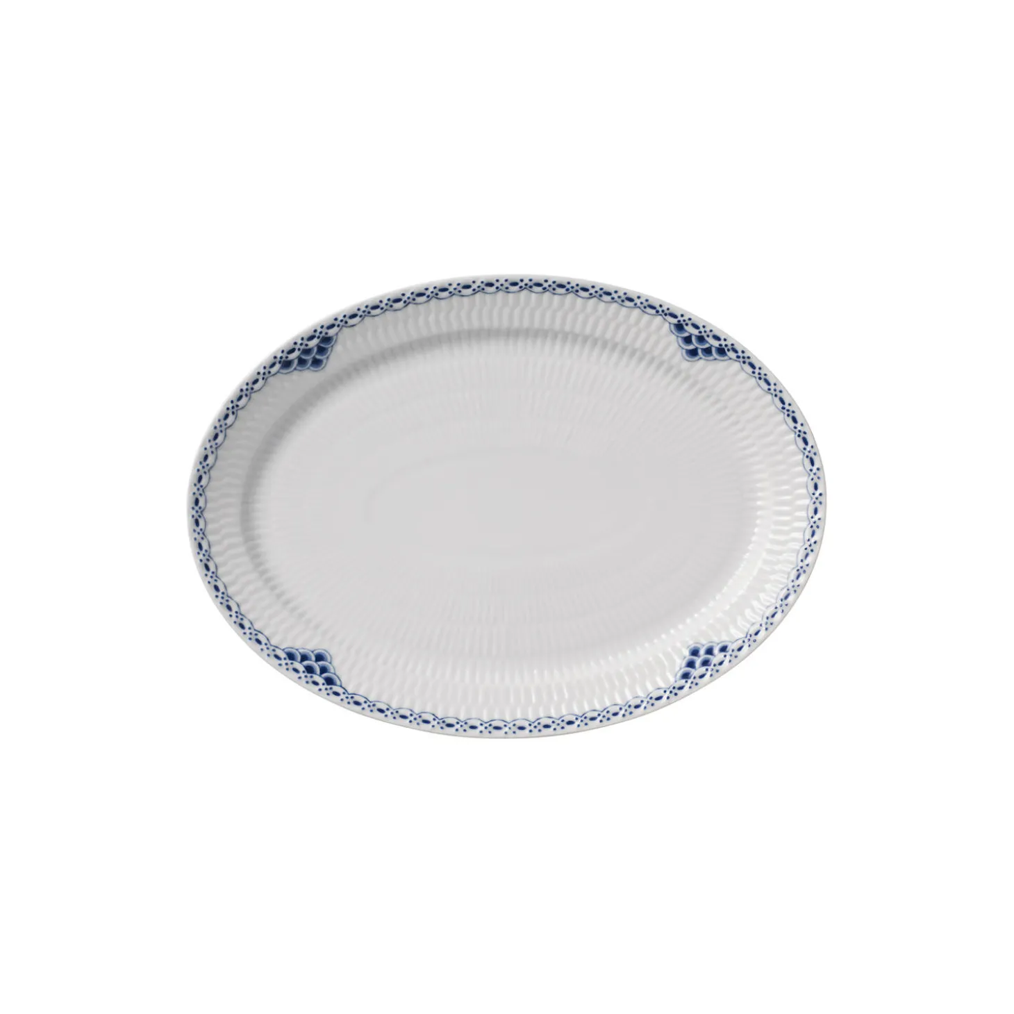 Prinsesse oval tallerken 28 cm