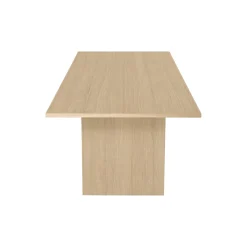 Private Dining Table, light stained oak
