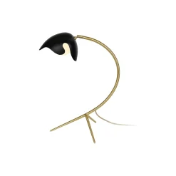 PS38 bordlampe, black/brass