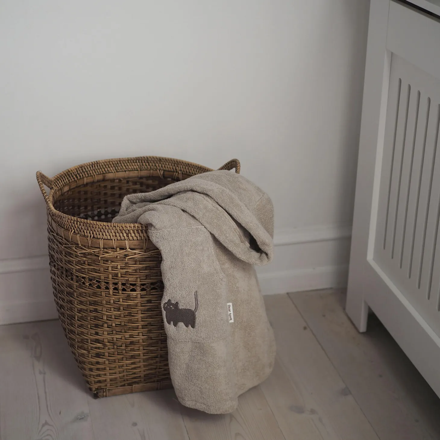 Puk badeponcho, moon cat