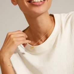 PULSE recycled halskæde, guld