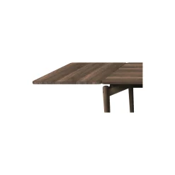 PURE spisebord L190 inkl. 2 tillægsplader, røget eg